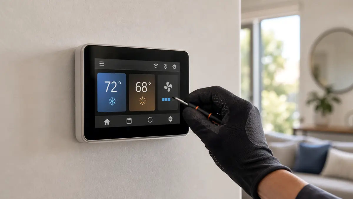 Illustration of Trane ComfortLink II XL850 control diagnosis in Arcadia, CA